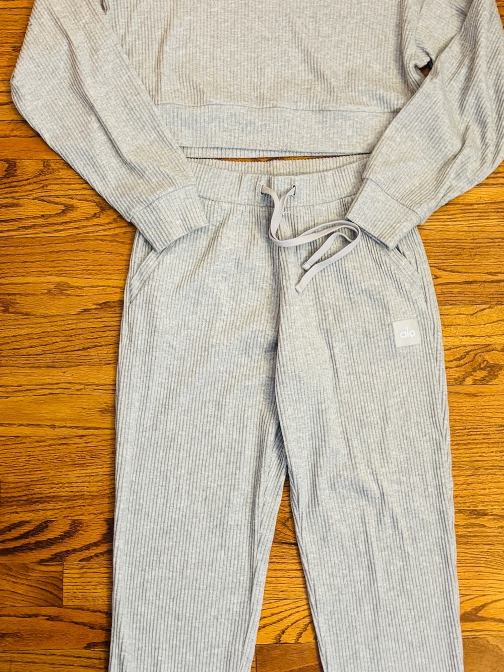 Alo Yoga Muse Hoodie and Sweat pant set